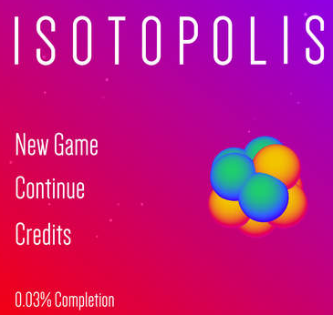 Isotopolis- Main Menu from Original Game